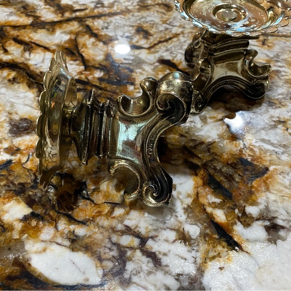 Pair of vintage Rubel candle holders - Picture 4 of 5